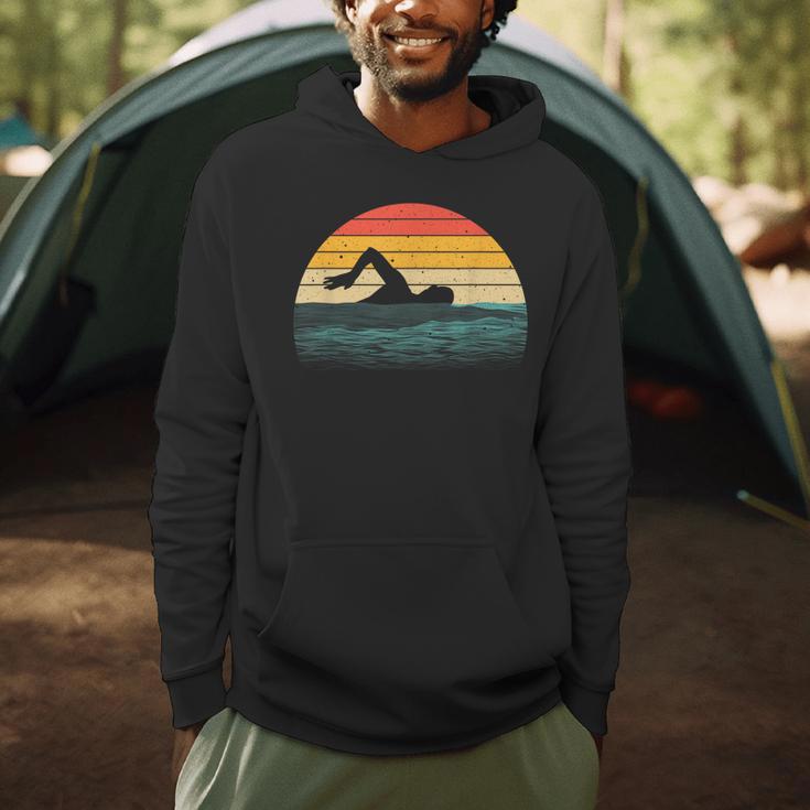 Swimming Art For Men Women Swim Coach Rescue Swimmer Men Hoodie