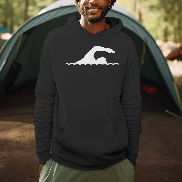 Swimming Float Men Hoodie Swimming Float Men Hoodie