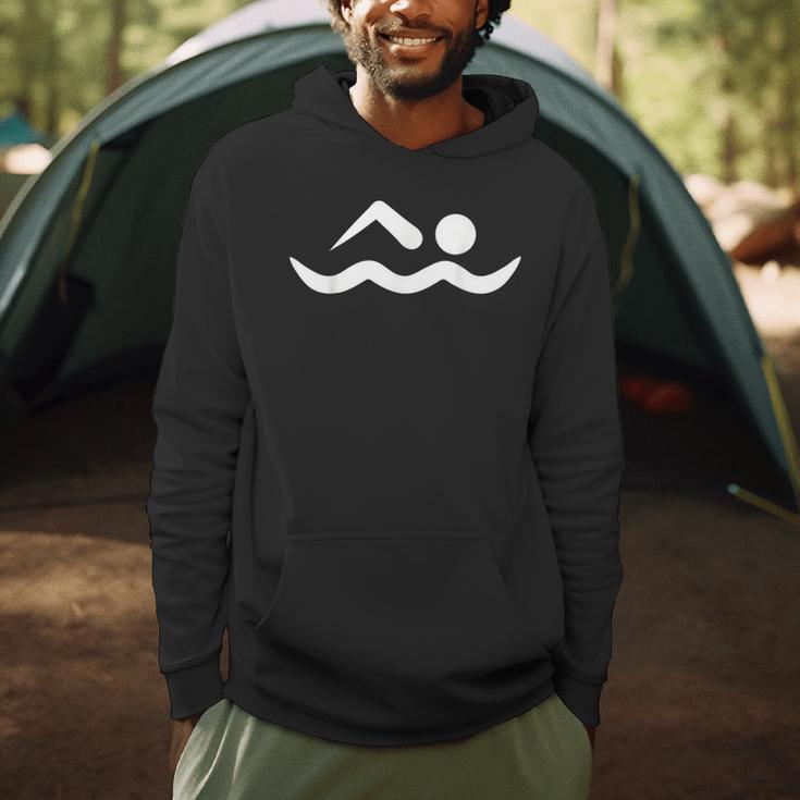 Swimming Icon Men Hoodie