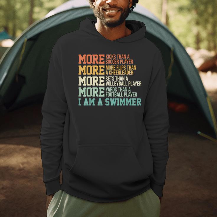Swimming Saying Swim Swimmer Men Hoodie Swimming Saying Swim Swimmer Men Hoodie
