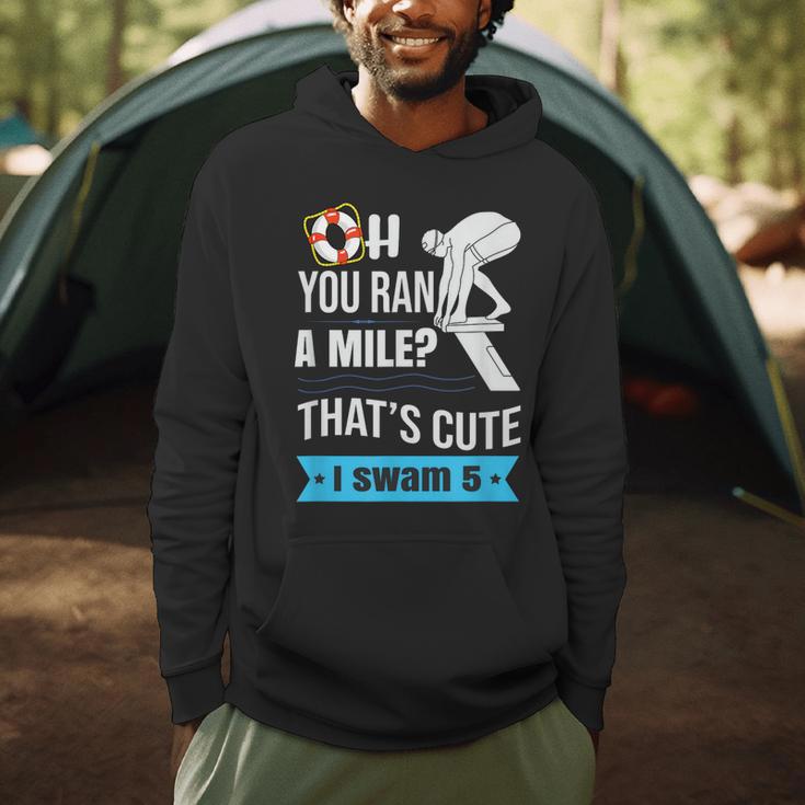 Swimming Saying For Swimmers Men Hoodie