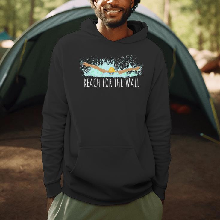 Swimming Swim Team Gear For a Swimmer Quote Saying Men Hoodie