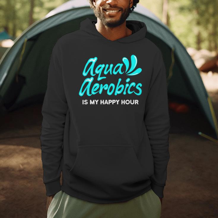 Swimming Water Aerobics Lover Aqua Aerobics Is My Happy Hour Men Hoodie Swimming Water Aerobics Lover Aqua Aerobics Is My Happy Hour Men Hoodie