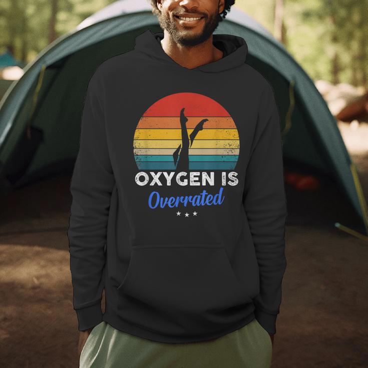 Synchronized Swimming Oxygen Is Overrated Men Hoodie Synchronized Swimming Oxygen Is Overrated Men Hoodie