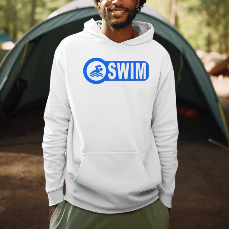 2 Sided Print Swimming Teacher Swim Instructor Swim Lessons Men Hoodie
