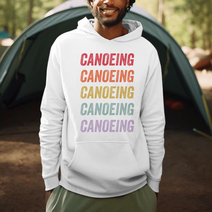 Canoeing Men Hoodie