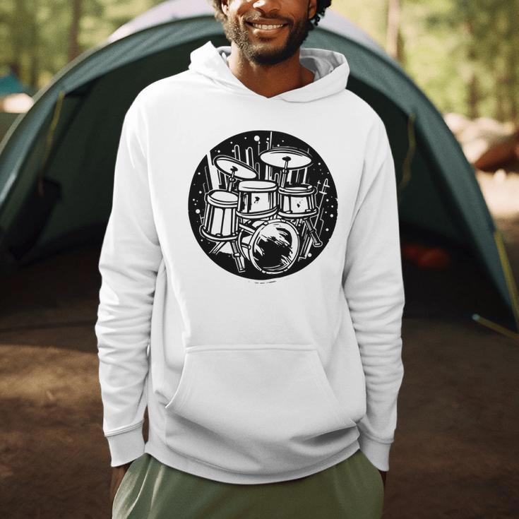 Drum Kit Drums Sweatshirt Men Hoodie Drum Kit Drums Sweatshirt Men Hoodie
