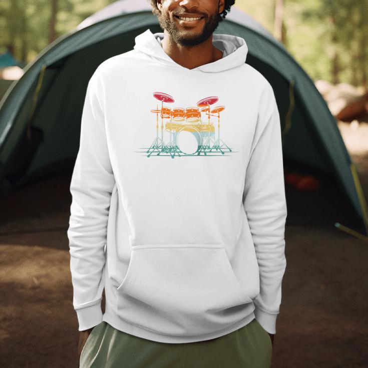 Drum Kit Musical Retro Instrument Musician Raglan Baseball Tee Men Hoodie Drum Kit Musical Retro Instrument Musician Raglan Baseball Tee Men Hoodie