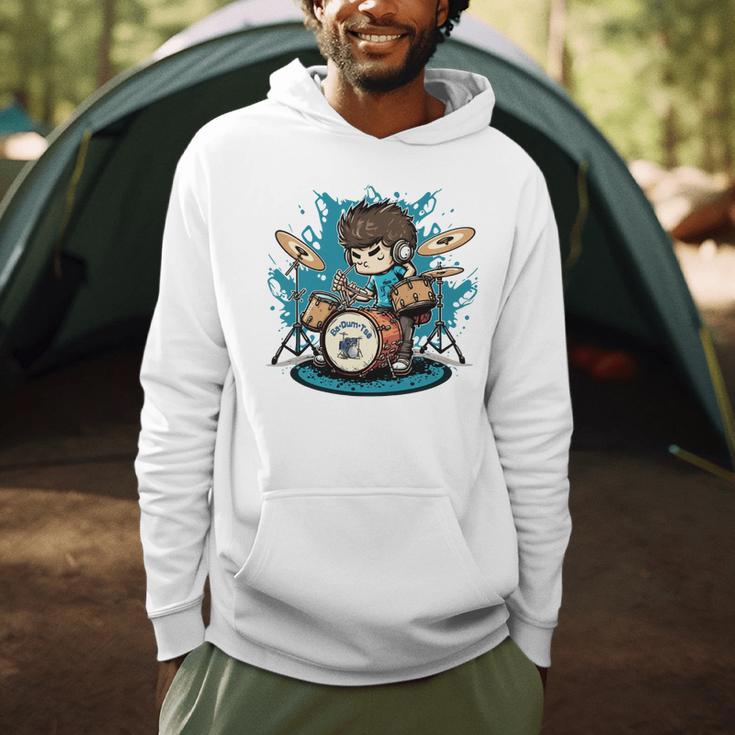 Drum Set Drumming Drummers Drum Kits Music Men Hoodie Drum Set Drumming Drummers Drum Kits Music Men Hoodie