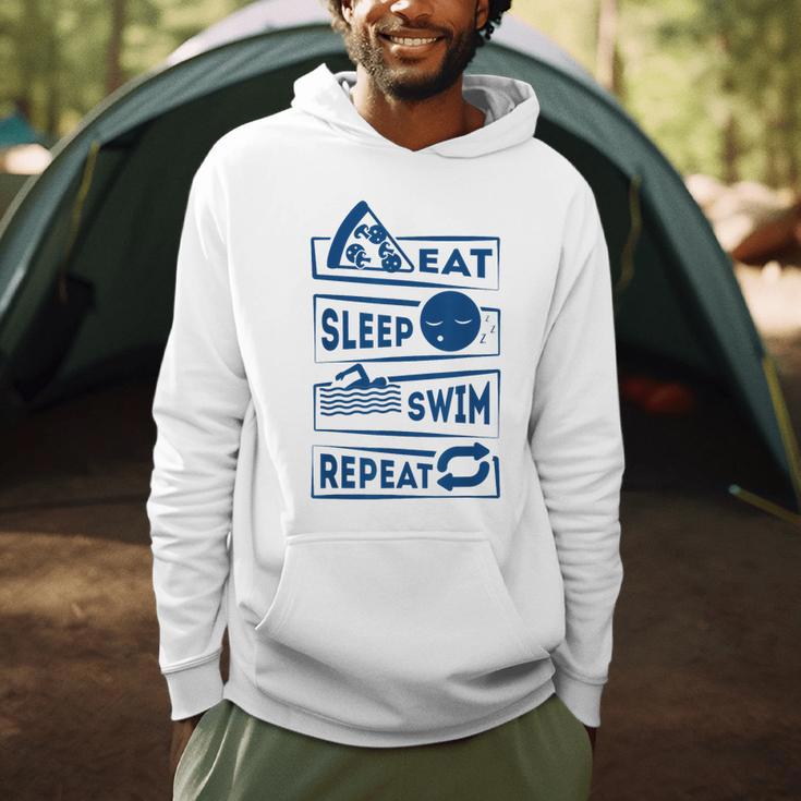 Eat Sleep Swimming Repeat Swimming Men Hoodie Eat Sleep Swimming Repeat Swimming Men Hoodie