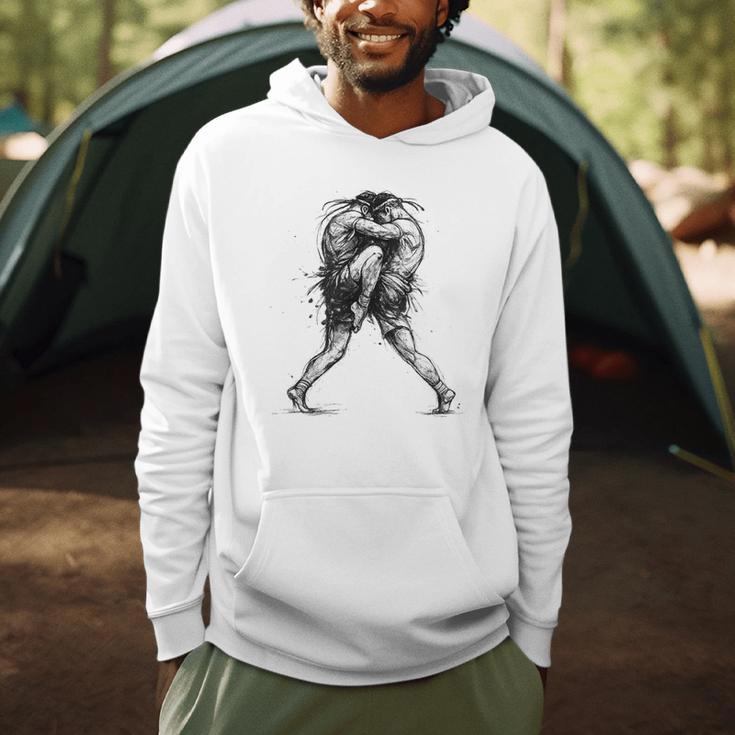 Muay Thai Kickboxing Nak Muay Thai Boxing Fighter Men Hoodie