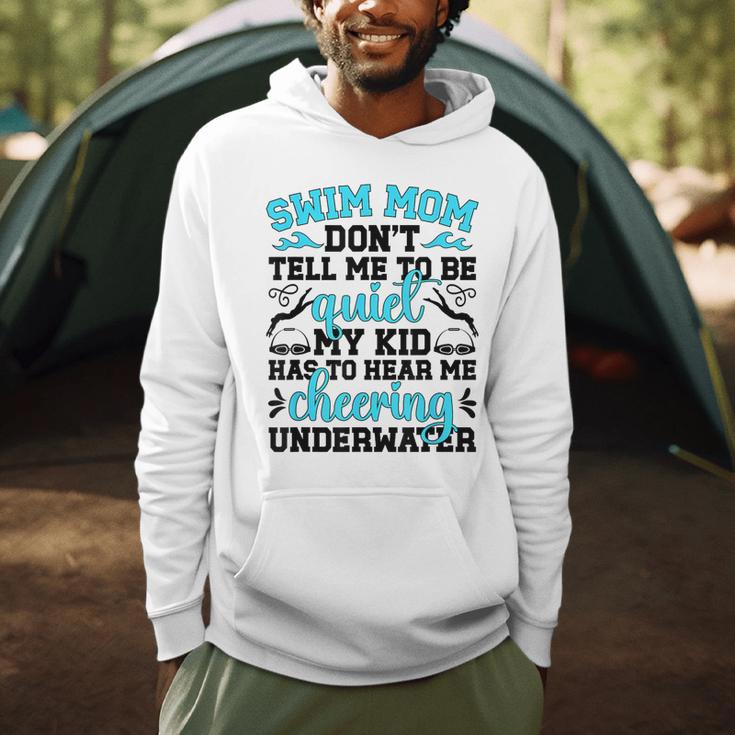 Swim Mom Swimming Mama Of A Swimmer Mom Swim Mother Men Hoodie
