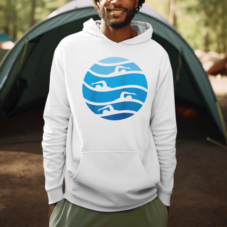 Swimming Freestyle Raglan Baseball Tee Men Hoodie Swimming Freestyle Raglan Baseball Tee Men Hoodie