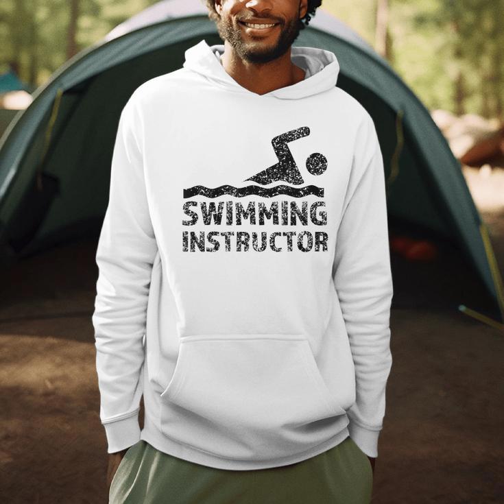 Swimming Instructor Lesson Swim Coach Men Hoodie Swimming Instructor Lesson Swim Coach Men Hoodie