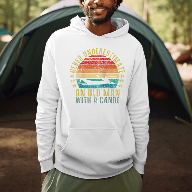 Never Underestimate An Old Man With a Canoe Retro Raglan Baseball Tee Men Hoodie Never Underestimate An Old Man With a Canoe Retro Raglan Baseball Tee Men Hoodie
