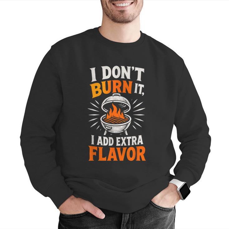 Backyard Pitmaster Father BBQ Dad Griller Men Graphic Sweatshirt