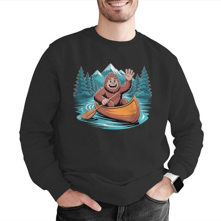 Canoe Art For Men Women Canoeing Canoe Kayak Lover Men Graphic Sweatshirt