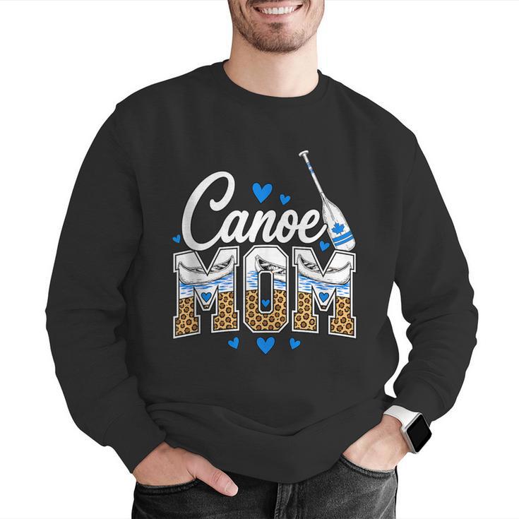 Canoe Mom Leopard Print Paddle River Lake Sport Mother Men Graphic Sweatshirt Canoe Mom Leopard Print Paddle River Lake Sport Mother Men Graphic Sweatshirt