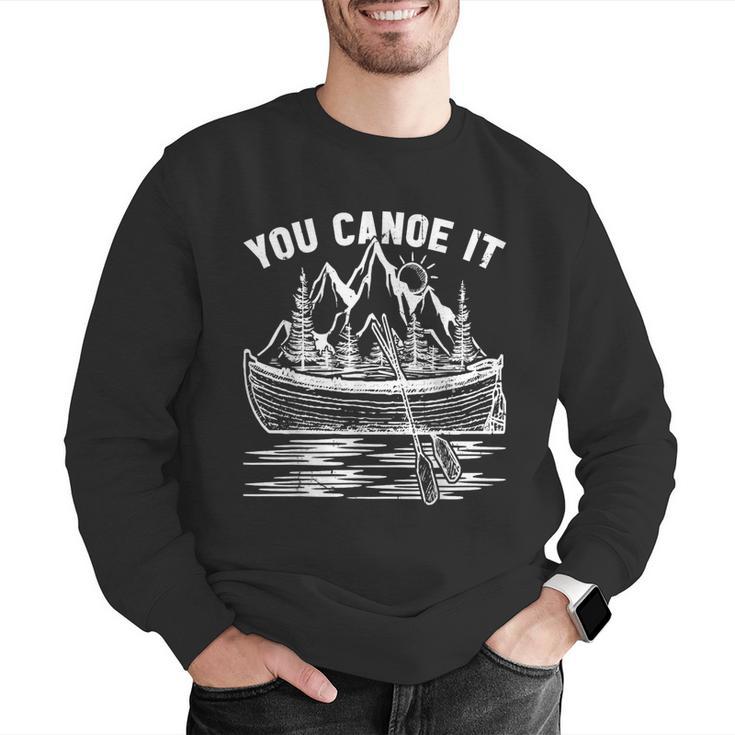 Canoeing Canoe Men Graphic Sweatshirt