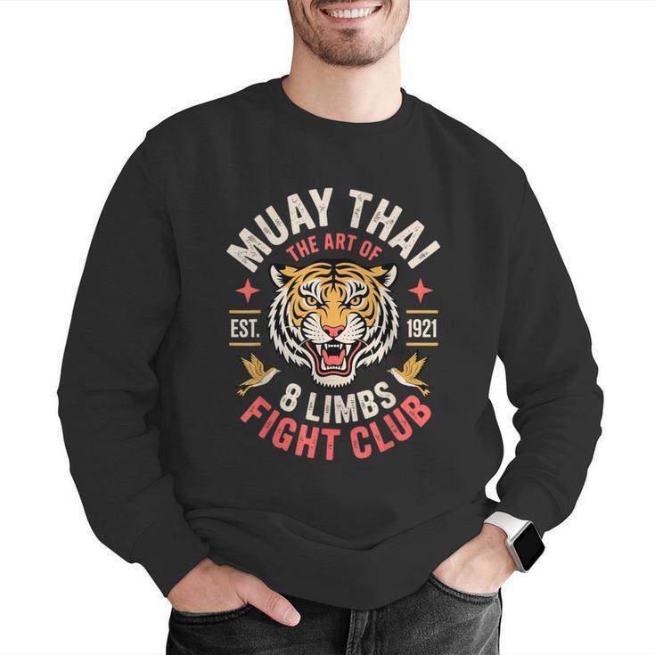 Cool Muay Thai Art For Men Women Kickboxer MMA Muay Thai Men Graphic Sweatshirt Cool Muay Thai Art For Men Women Kickboxer MMA Muay Thai Men Graphic Sweatshirt