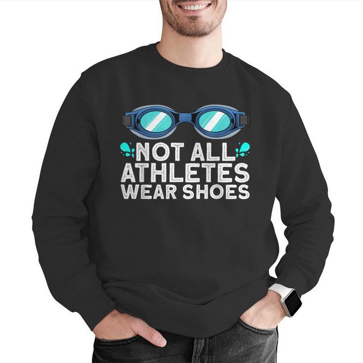 Cool Swimming For Men Women Swimmer Swim Instructor Goggles Men Graphic Sweatshirt