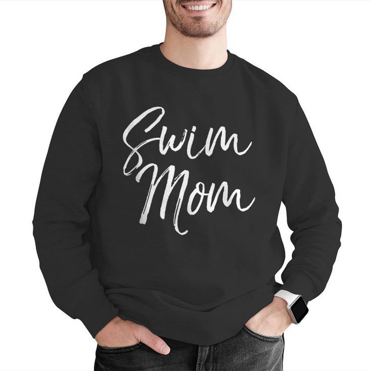 Cute Swimming Mom Mother's Day For Swimmers Swim Mom Men Graphic Sweatshirt Cute Swimming Mom Mother's Day For Swimmers Swim Mom Men Graphic Sweatshirt
