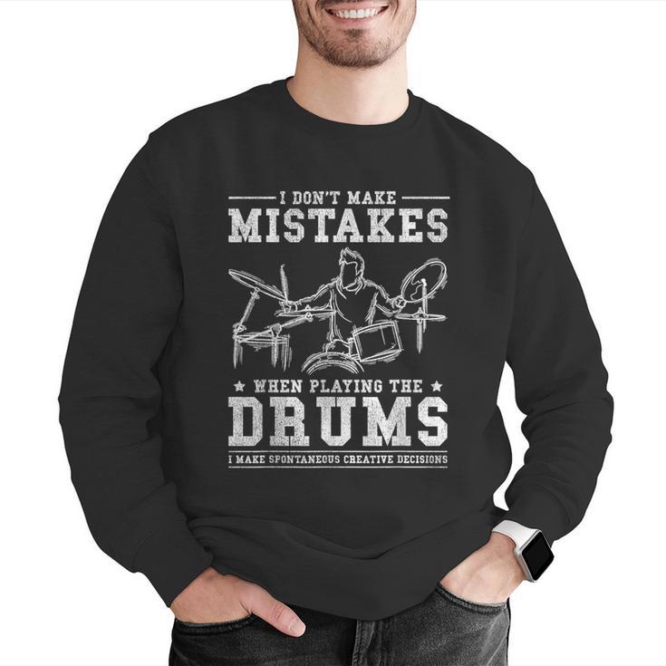 Drummer Music Drum Kit Men Graphic Sweatshirt Drummer Music Drum Kit Men Graphic Sweatshirt