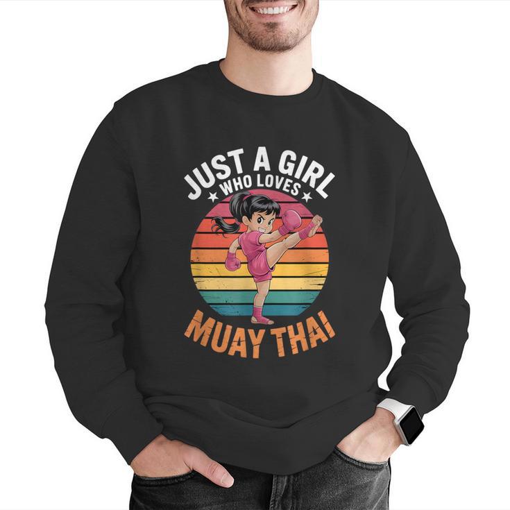 Girls Muay Thai Men Graphic Sweatshirt Girls Muay Thai Men Graphic Sweatshirt