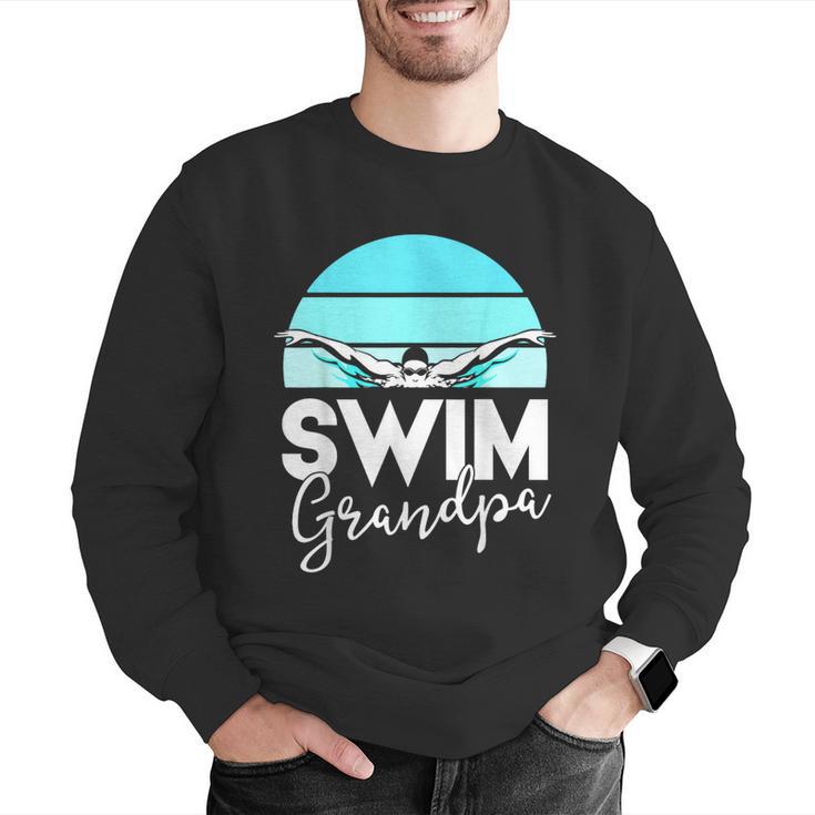 Grandpa Papa Swimming Meet Swimmer Swim Team Shirt Men Graphic Sweatshirt Grandpa Papa Swimming Meet Swimmer Swim Team Shirt Men Graphic Sweatshirt