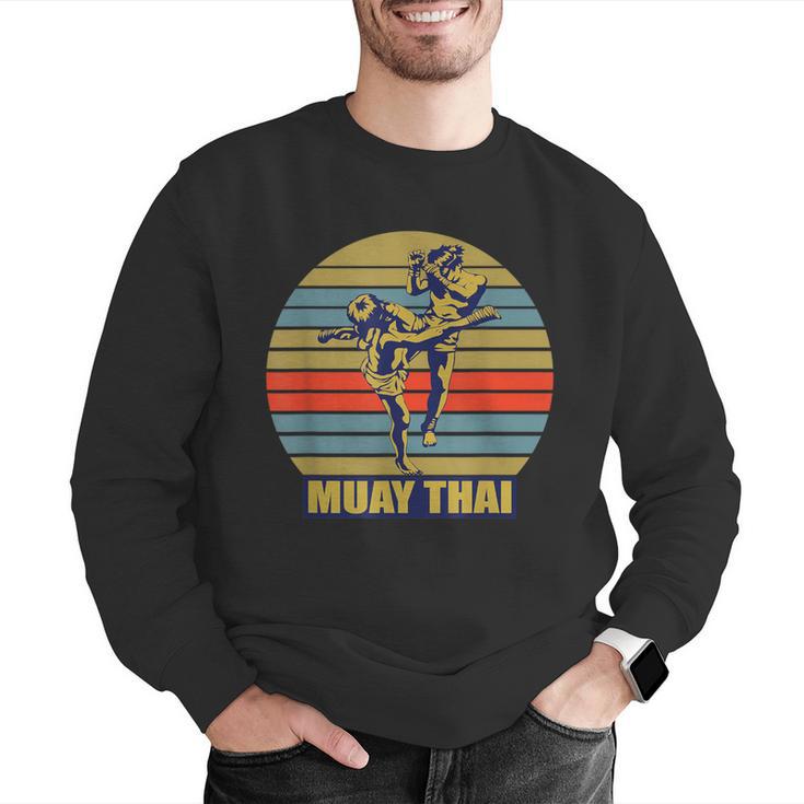 Great Muay Thai Kickboxing Martial Artist Thailand Men Graphic Sweatshirt Great Muay Thai Kickboxing Martial Artist Thailand Men Graphic Sweatshirt