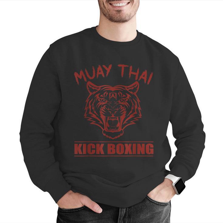 Great Muay Thai Tiger Kickboxing Martial Artist Men Graphic Sweatshirt Great Muay Thai Tiger Kickboxing Martial Artist Men Graphic Sweatshirt