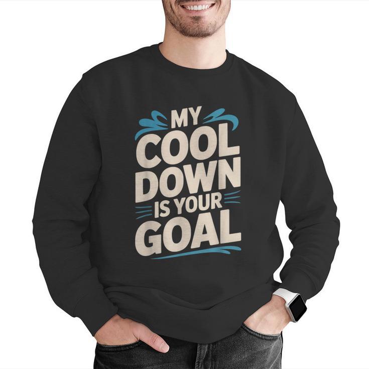 Masters Swimmer Cool Down Workout Humor Bold Swimming Men Graphic Sweatshirt Masters Swimmer Cool Down Workout Humor Bold Swimming Men Graphic Sweatshirt