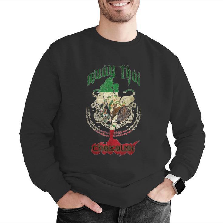 Mexico Muay Thai Men Graphic Sweatshirt Mexico Muay Thai Men Graphic Sweatshirt