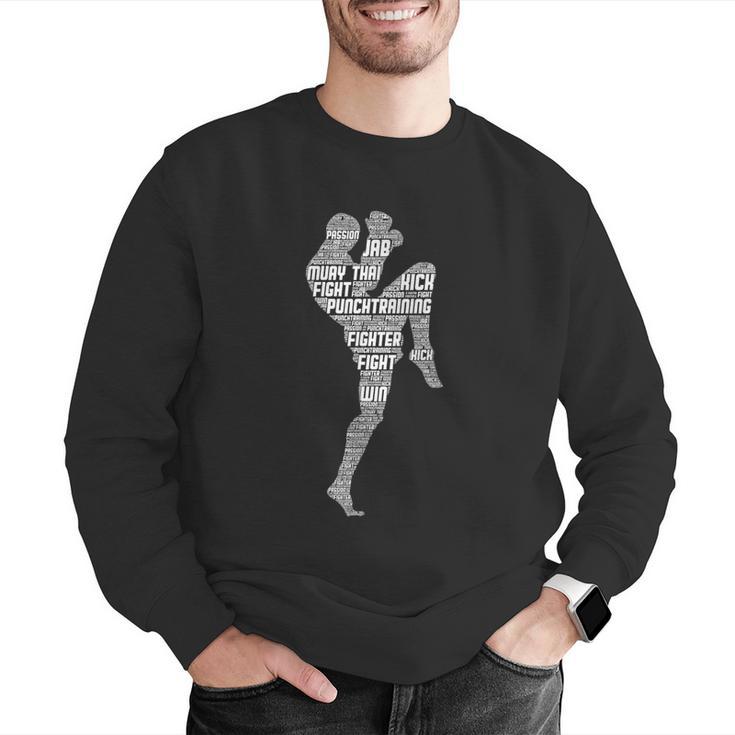 Muay Thai Thai Boxes Taekwondo Men Boys Children Men Graphic Sweatshirt