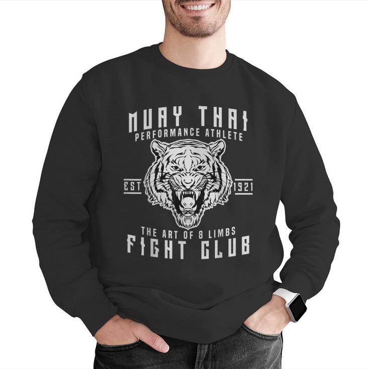Muay Thai Thai Boxing Kickboxing Men Graphic Sweatshirt Muay Thai Thai Boxing Kickboxing Men Graphic Sweatshirt