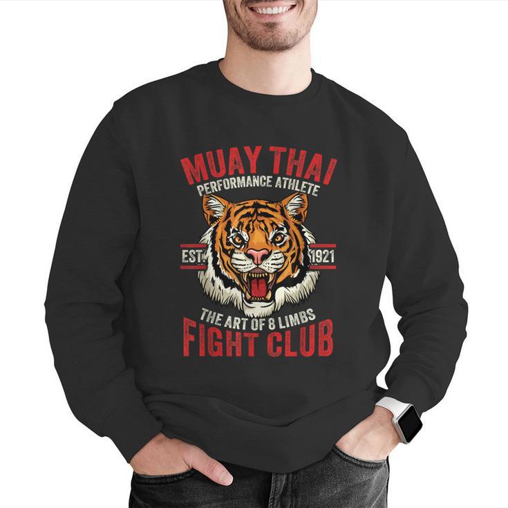 Muay Thai Thai Boxing Men Graphic Sweatshirt Muay Thai Thai Boxing Men Graphic Sweatshirt
