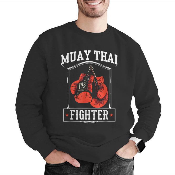 Muay Thai Fighter Hobby Boxing Martial Arts Men Graphic Sweatshirt Muay Thai Fighter Hobby Boxing Martial Arts Men Graphic Sweatshirt