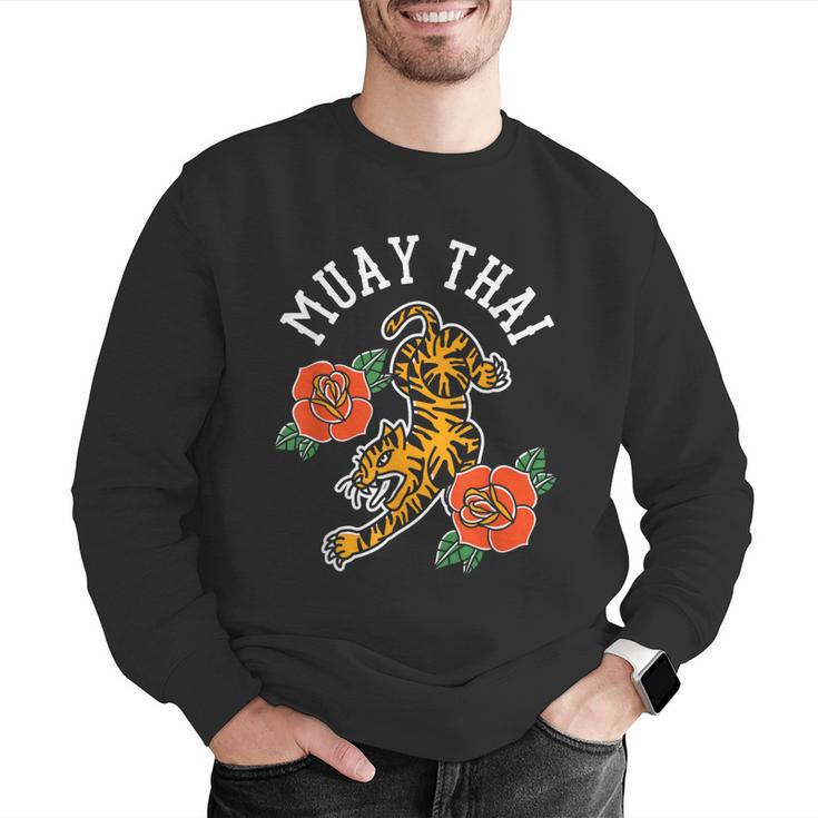 Muay Thai Fighter Hobby Martial Arts Boxing Men Graphic Sweatshirt Muay Thai Fighter Hobby Martial Arts Boxing Men Graphic Sweatshirt