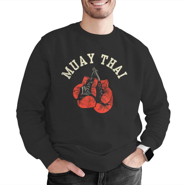 Muay Thai Hobby Boxing Fighter Martial Arts Men Graphic Sweatshirt Muay Thai Hobby Boxing Fighter Martial Arts Men Graphic Sweatshirt