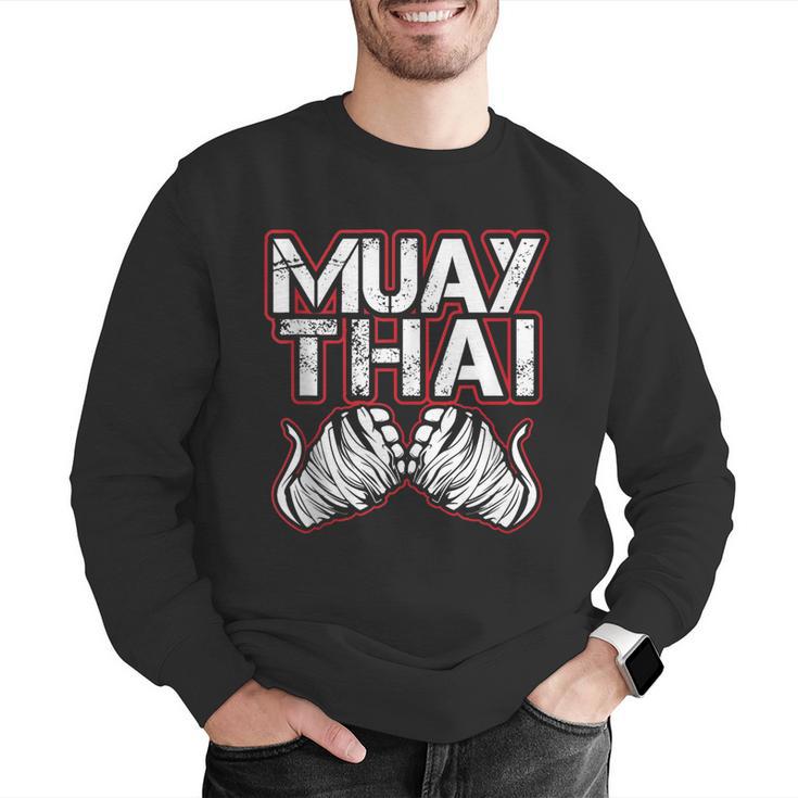 Muay Thai Lover For Fight Fans Men Graphic Sweatshirt