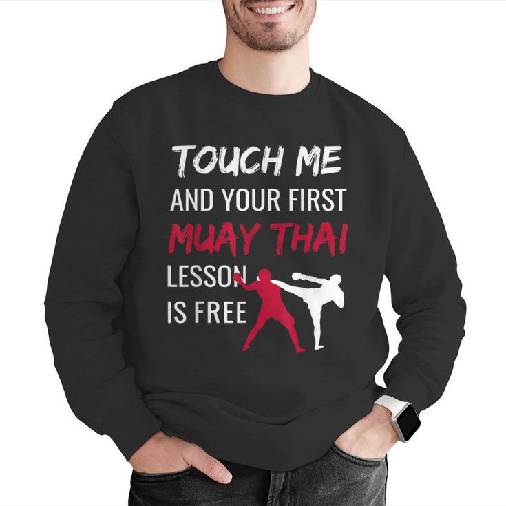 Muay Thai Martial Arts Combat Sports Self Defense Men Graphic Sweatshirt Muay Thai Martial Arts Combat Sports Self Defense Men Graphic Sweatshirt