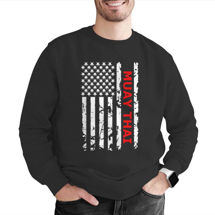 Muay Thai Martial Arts Men Graphic Sweatshirt Muay Thai Martial Arts Men Graphic Sweatshirt