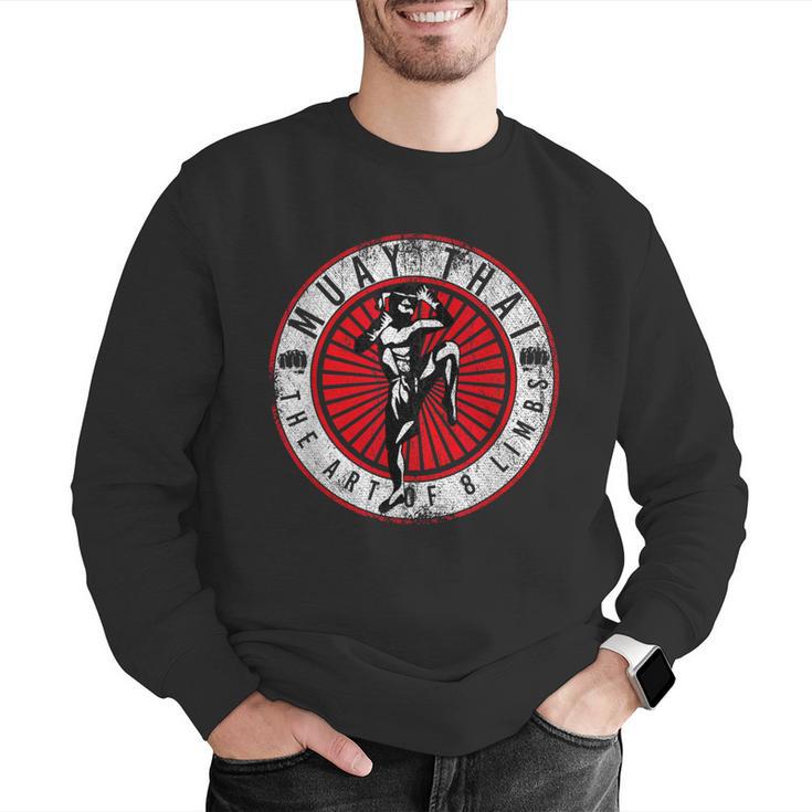 Muay Thai Men Graphic Sweatshirt Muay Thai Men Graphic Sweatshirt