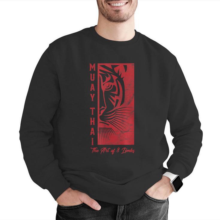 Muay Thai Tiger Art Of 8 Limbs Kickboxing Shirt Men Graphic Sweatshirt Muay Thai Tiger Art Of 8 Limbs Kickboxing Shirt Men Graphic Sweatshirt