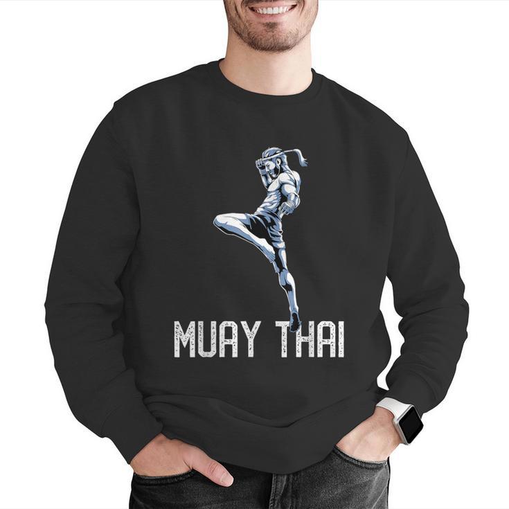 Muay Thai Tiger Nak Muay Kickboxing Men Graphic Sweatshirt Muay Thai Tiger Nak Muay Kickboxing Men Graphic Sweatshirt