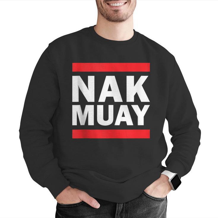 Nak Muay Thai Fighter Men Graphic Sweatshirt Nak Muay Thai Fighter Men Graphic Sweatshirt