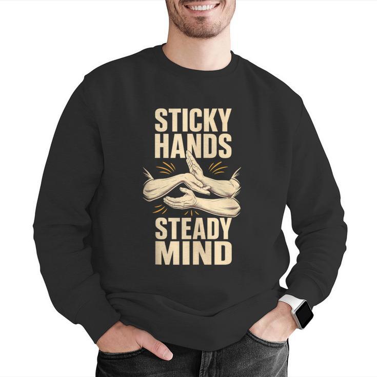 Sticky Hands Steady Mind Muay Thai Boxing Sleeveless Men Graphic Sweatshirt Sticky Hands Steady Mind Muay Thai Boxing Sleeveless Men Graphic Sweatshirt