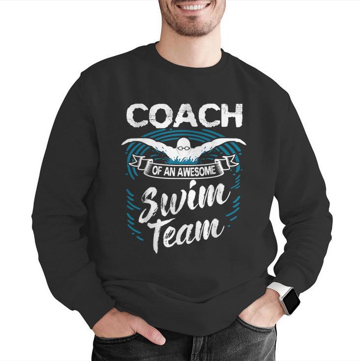Swim Coach Professional Instructor Swimming Lesson Sport Men Graphic Sweatshirt Swim Coach Professional Instructor Swimming Lesson Sport Men Graphic Sweatshirt