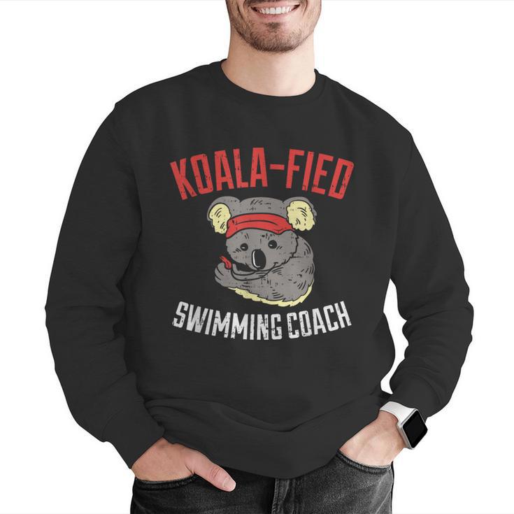 Swim Coach Saying Cute Swimming Coach Appreciation Men Graphic Sweatshirt Swim Coach Saying Cute Swimming Coach Appreciation Men Graphic Sweatshirt