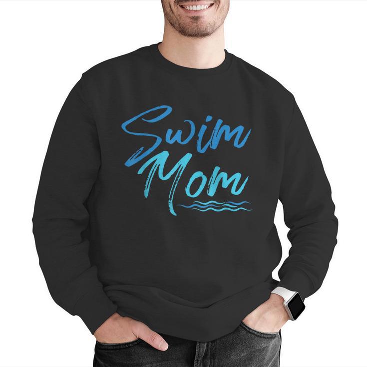 Swim Mom Swimming Cute Men Graphic Sweatshirt Swim Mom Swimming Cute Men Graphic Sweatshirt